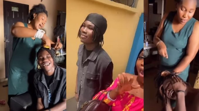 Nigerian Man Leaves Home After Mother Orders Him to Cút Off Dreadlocks (WATCH)