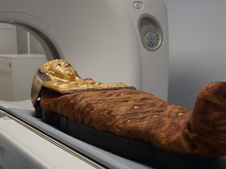 3D scans show inside 3,000-year-old Egyptian 'locked mummy' coffin and reveal fake eyes to allow sight in afterlife