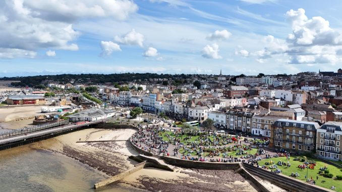 English beach town that inspired the Beatles has world's oldest seaside pier - which has reopened after £10m revamp