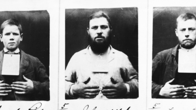 First inmates at Glasgow's notorious Barlinnie Prison revealed in mugshots dating back 140 years