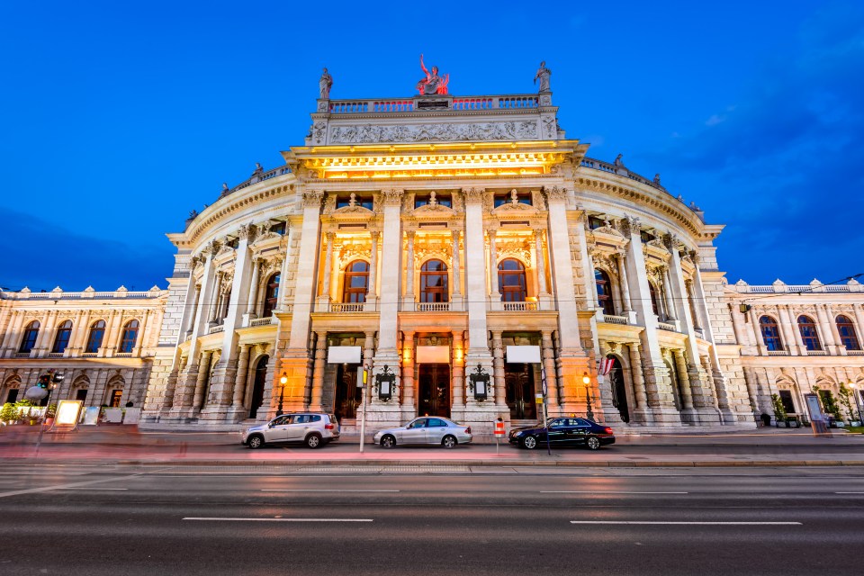 The Burgtheater (Imperial Court Theatre) is the Austrian National Theatre