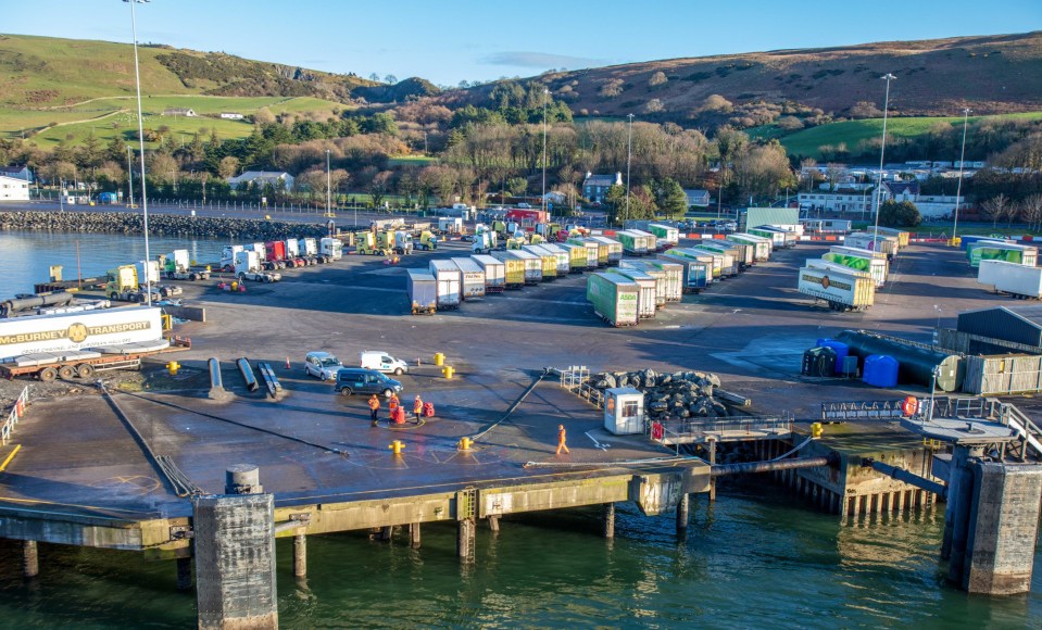 Cairnryan is one of Scotland's busiest ports