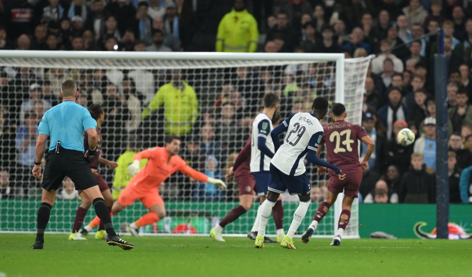 Pape Matar Sarr made it two for the hosts with an accurate long-range strike