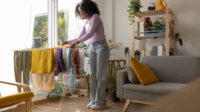 Eight fast & frugal tips to speed up drying your laundry including tin foil 'scrunch' & time-saving tent hack