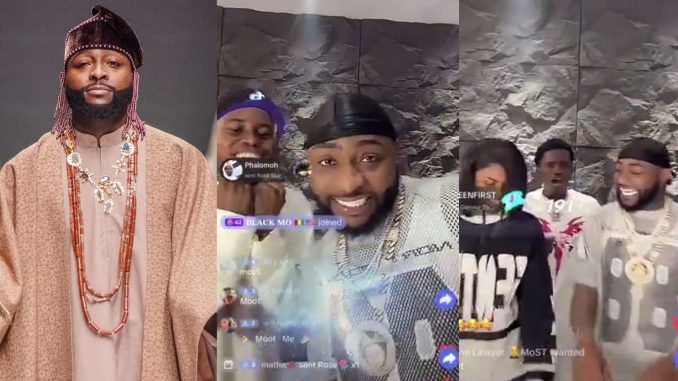 Davido breaks record for most watched TikTok stream in Africa after being hosted by Peller, others