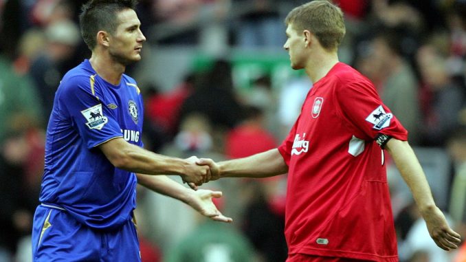 'I played with Frank Lampard at Chelsea and we never lost.. but I’d still rather line up alongside Steven Gerrard'