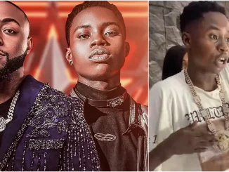 Davido joins Peller on TikTok live, gifts him 30BG pendant, watch