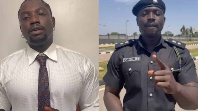 Verydarkman tenders apology over unauthorized use of police uniform