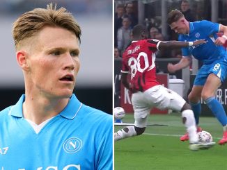 Scott McTominay handed new nickname at Napoli as video emerges of him tearing AC Milan to shreds