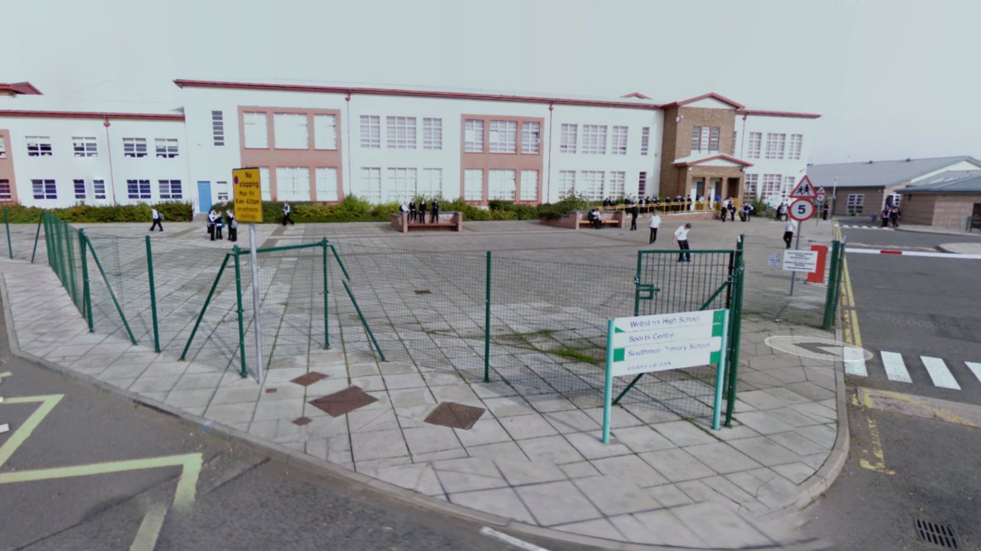 Scots high school EVACUATED & bomb squad called in as police lock down scene