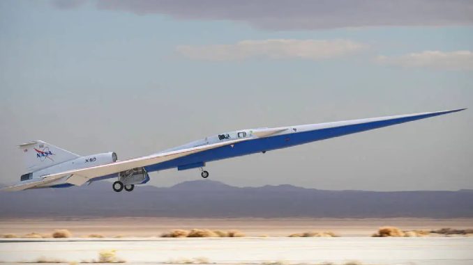 Ultra-quiet 937mph Nasa plane would make London to NYC trip in 3.5 hours with 'sonic thump' instead of 'banned' boom