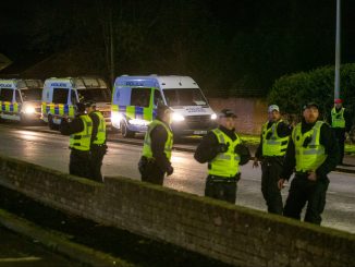 Riot cops swarm major Scots city after fire-raising teens wreak havoc