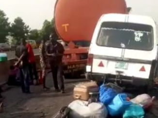 12 accident victims trapped under petrol tanker rescued in Lagos