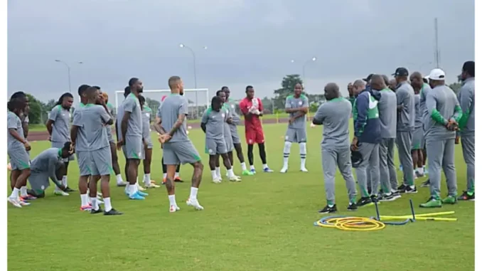 AFCON 2025 qualifier: Super Eagles’ Uyo camp bubbles with 20 players