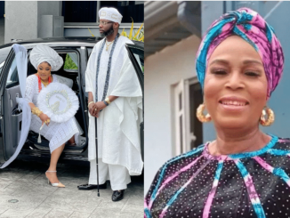 Actress Omoborty breaks silence on snatching husband from daughter of senior colleague, Lola Idije