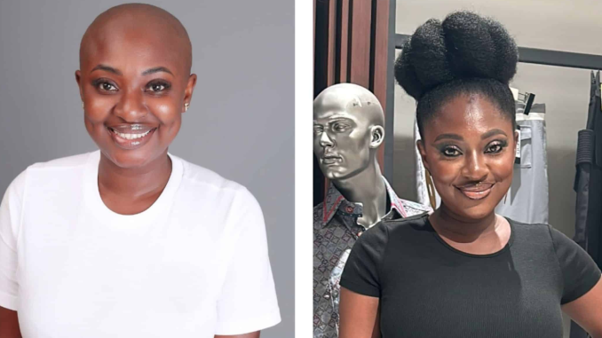 Actress Yvonne Jegede gives reason for shaving her hair for a movie role