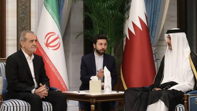 After Launching Offensives Against Israel, Iran's President Visits Qatar, Shops For Allies