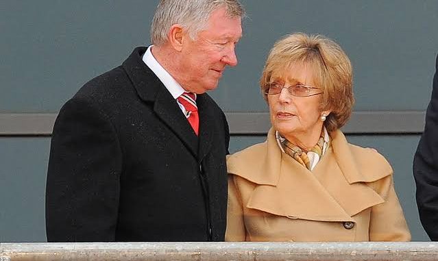 Alex Ferguson and his late wife