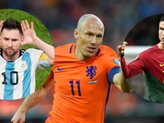 Arjen Robben Picks His GOAT Between Lionel Messi, Ronaldo