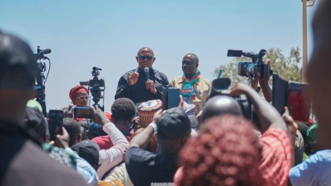 Peter Obi Visits Plateau To Campaign For LP Guber Candidate [Photos]