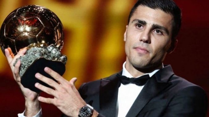 Ballon d'Or 2024 final rankings - Rodri leads charge in 15-man shortlist