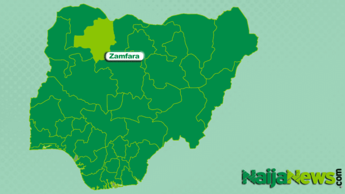 Map of Zamfara State, Nigeria