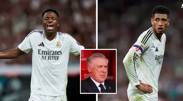 Ancelotti: Bellingham, Vinicius Are On Good Terms