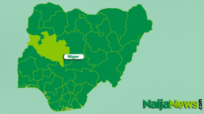 Map of Niger State, Nigeria