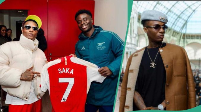 Bukayo Saka @23: Wikzid Holds Mesmerizing Musical Display at Footballer’s Birthday Party