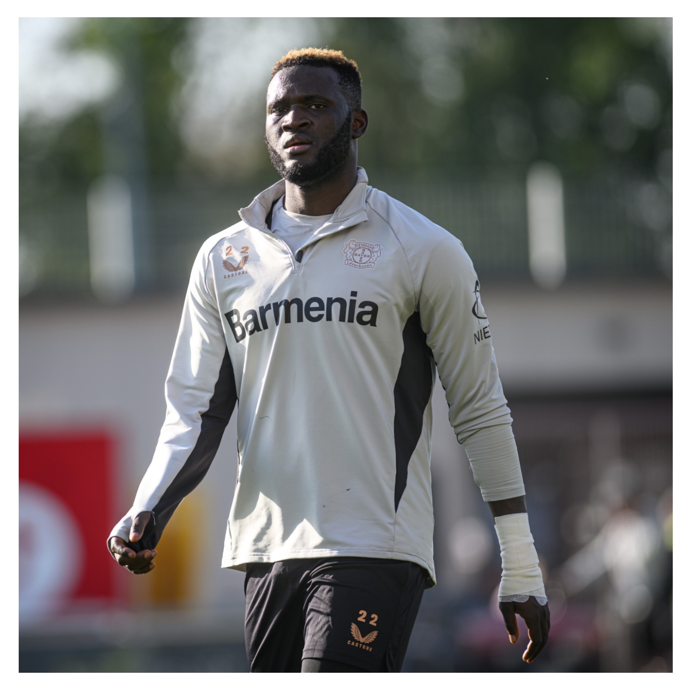 Bundesliga: Boniface returns to Leverkusen training after car accident