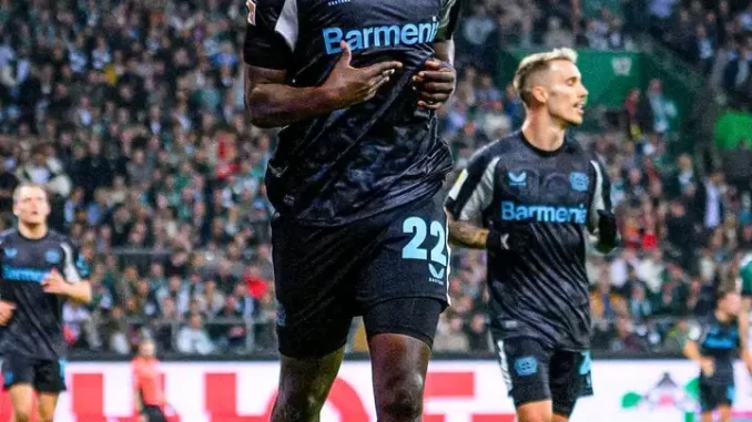 Bundesliga: Boniface scores in Bayer Leverkusen’s draw against Werder Bremen