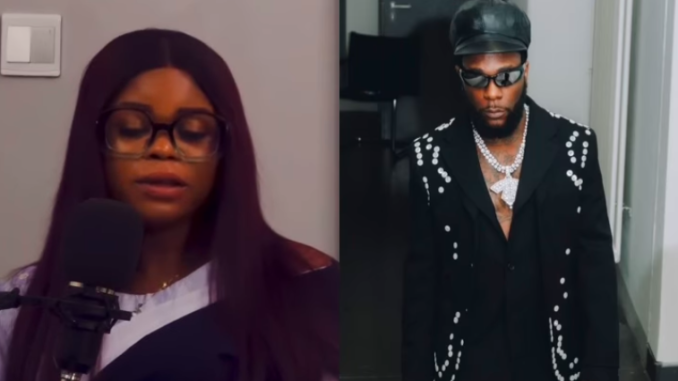 Burna Boy reacts as lady who claims she got pregnant for singer shares ordeal