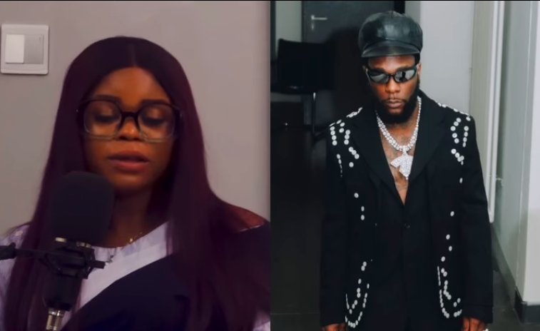 Burna Boy reacts as lady who claims she got pregnant for singer shares ordeal