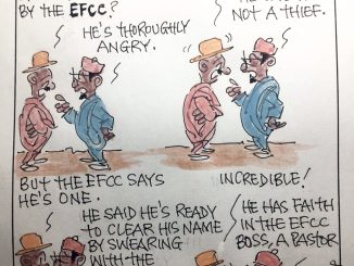 CARTOON OF THE DAY: EFCC says your ex-Gov is a thief