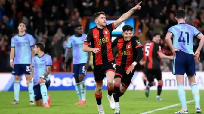 EPL: Christie, Kluivert Score As Bournemouth End Arsenal’s Unbeaten Run