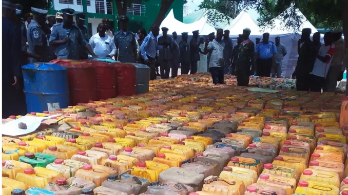 Customs’ Operation Whirlwind seizes 94,550 litres of petrol