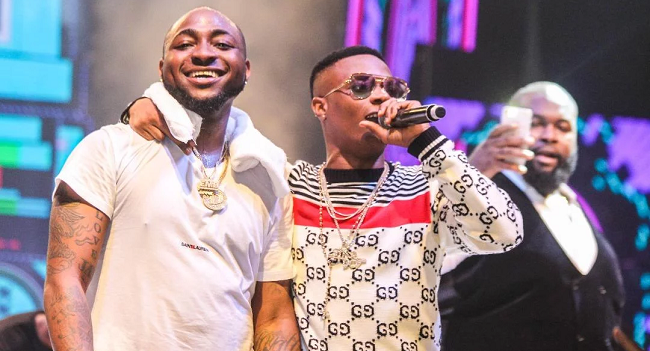 Davido silent as Wizkid calls singer, wack, untalented