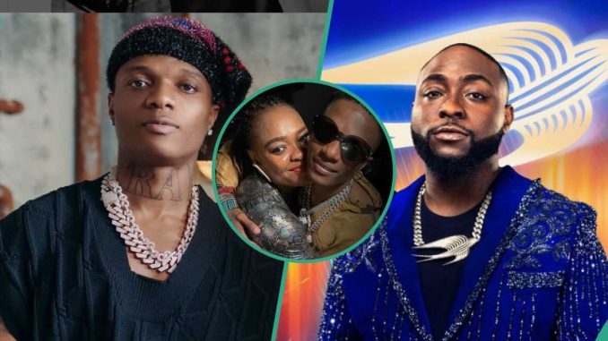 Davido’s Aide Serves Wizkid a Dreadful Warning, Star Boy’s Elder Sister Reacts, Blows Hot