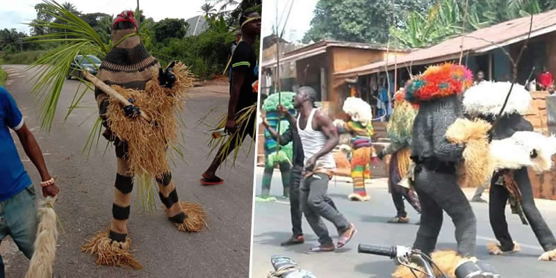 Day Of Rage, Anger, As Five Masquerades Sent To Prison Over Brutality