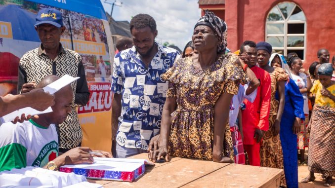 Deputy Speaker Kalu Doles Out Grants To Abia Indigent Rural Dwellers