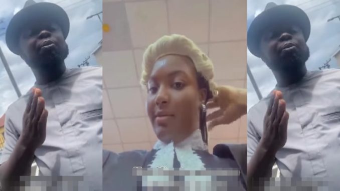 Drama ensues between a female lawyer and a male admirer in court (WATCH)