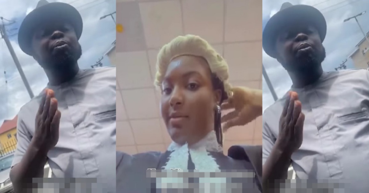 Drama ensues between a female lawyer and a male admirer in court (WATCH)