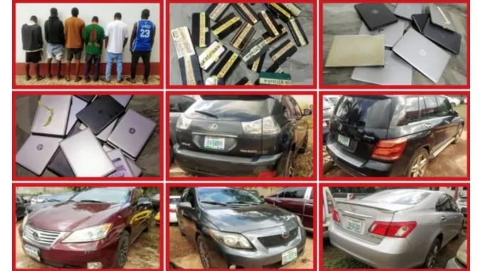 EFCC arrests 36 internet fraudsters in Anambra