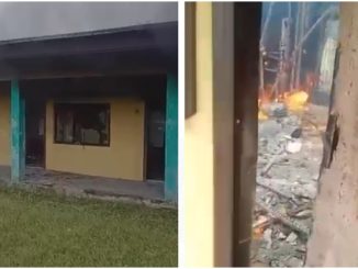 Eleme LG Secretariat Set Ablaze As Newly Elected Chairman Resumes Office In Rivers State