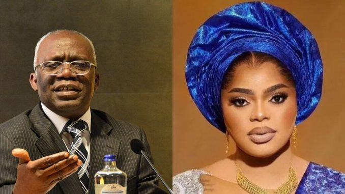 Falana Reacts To Bobrisky Bribery Scandal, Denies Contact With Crossdresser