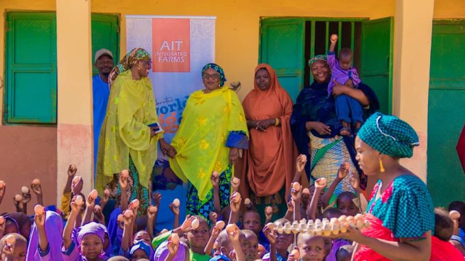 Farm Donates Eggs To School Children In Gombe