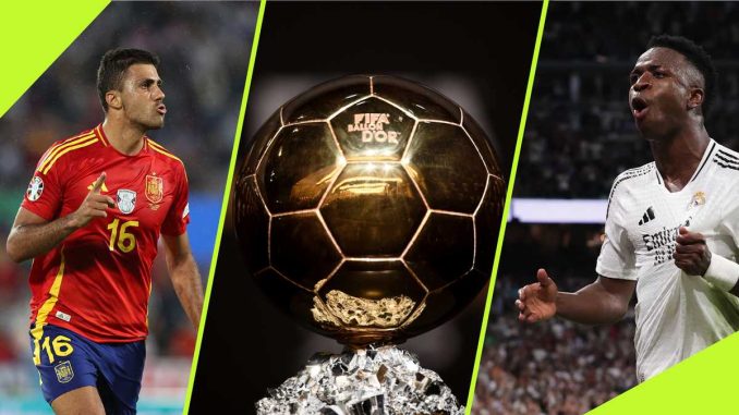 Final 2024 Ballon d’Or Rankings As Vinicius Junior, Rodri Square It Out in Paris