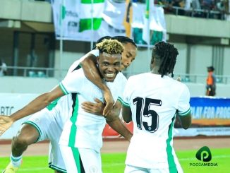 The Super Eagles of Nigeria return to winning ways in the 2025 Africa Cup of Nations qualifiers thanks to a strike from second-half substitute Fisayo Dele-Bashiru.