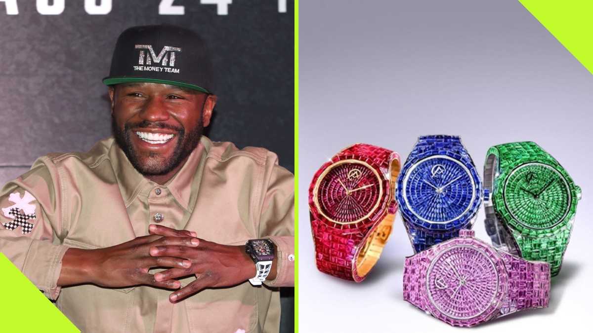 Floyd Mayweather Adds $1M Watch Set to Luxury Timepiece Collection: 'Money Talks'