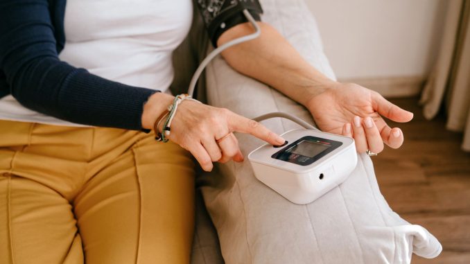 For an Accurate Blood Pressure Reading, Position Your Arm This Way